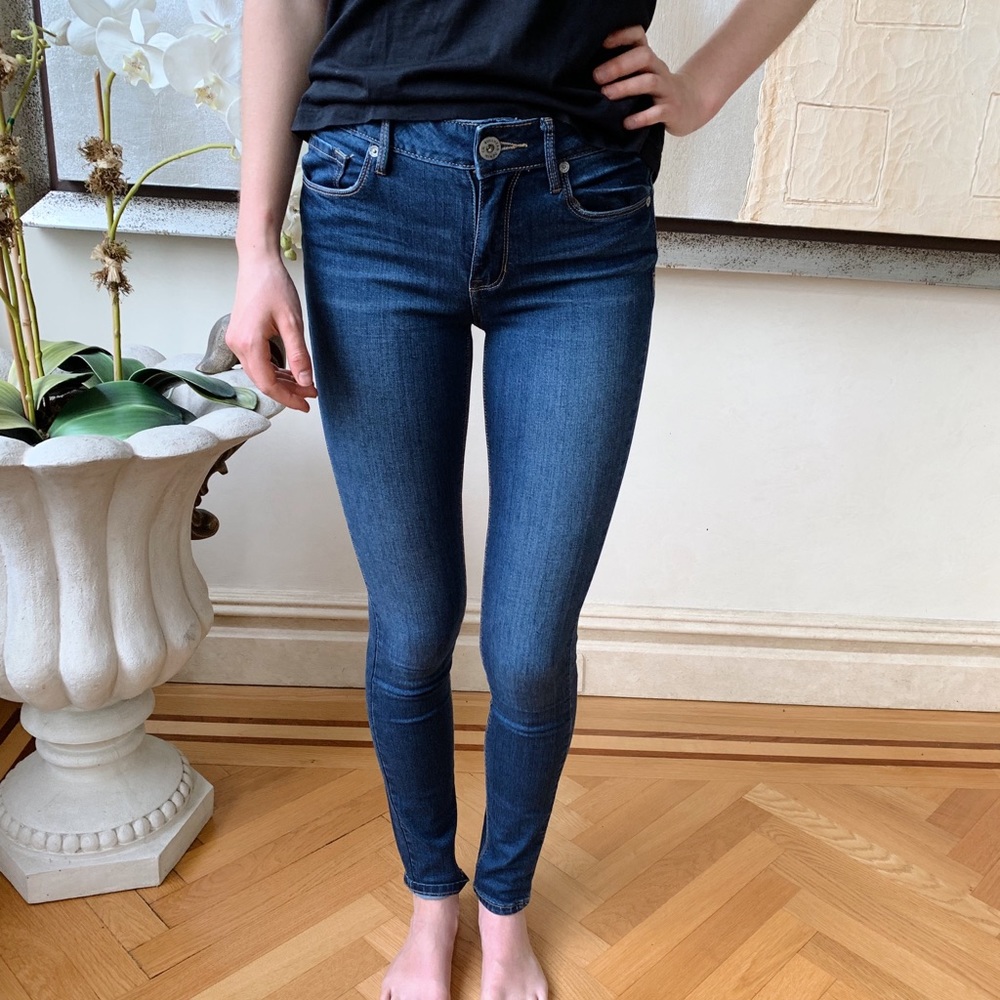 NWOT PacSun Blue Skinny High Rise Jeans
